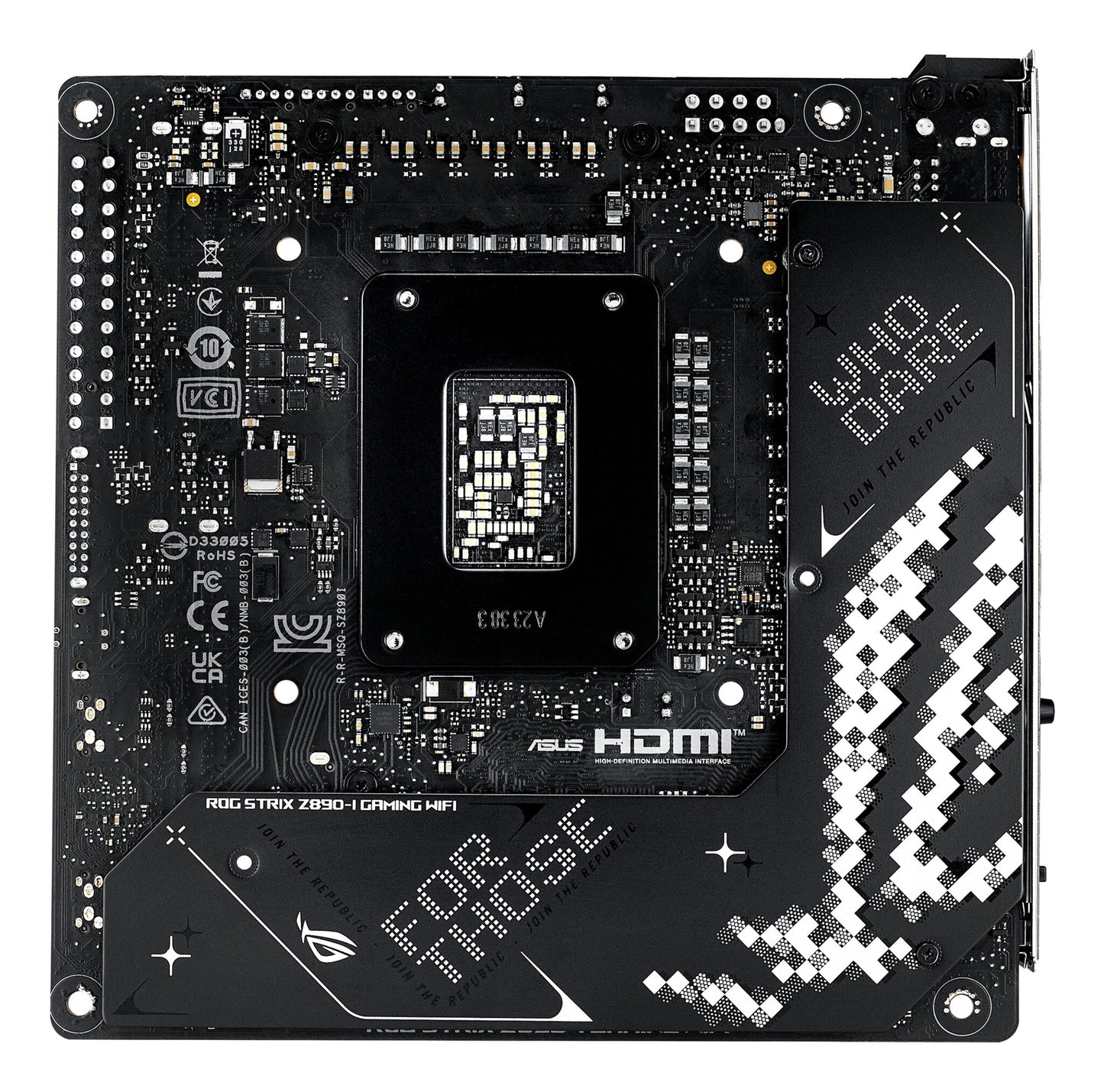 ASUS ROG STRIX Z890-I GAMING WIFI Intel Z890 LGA 1851 (Socket V1) Mini-ITX