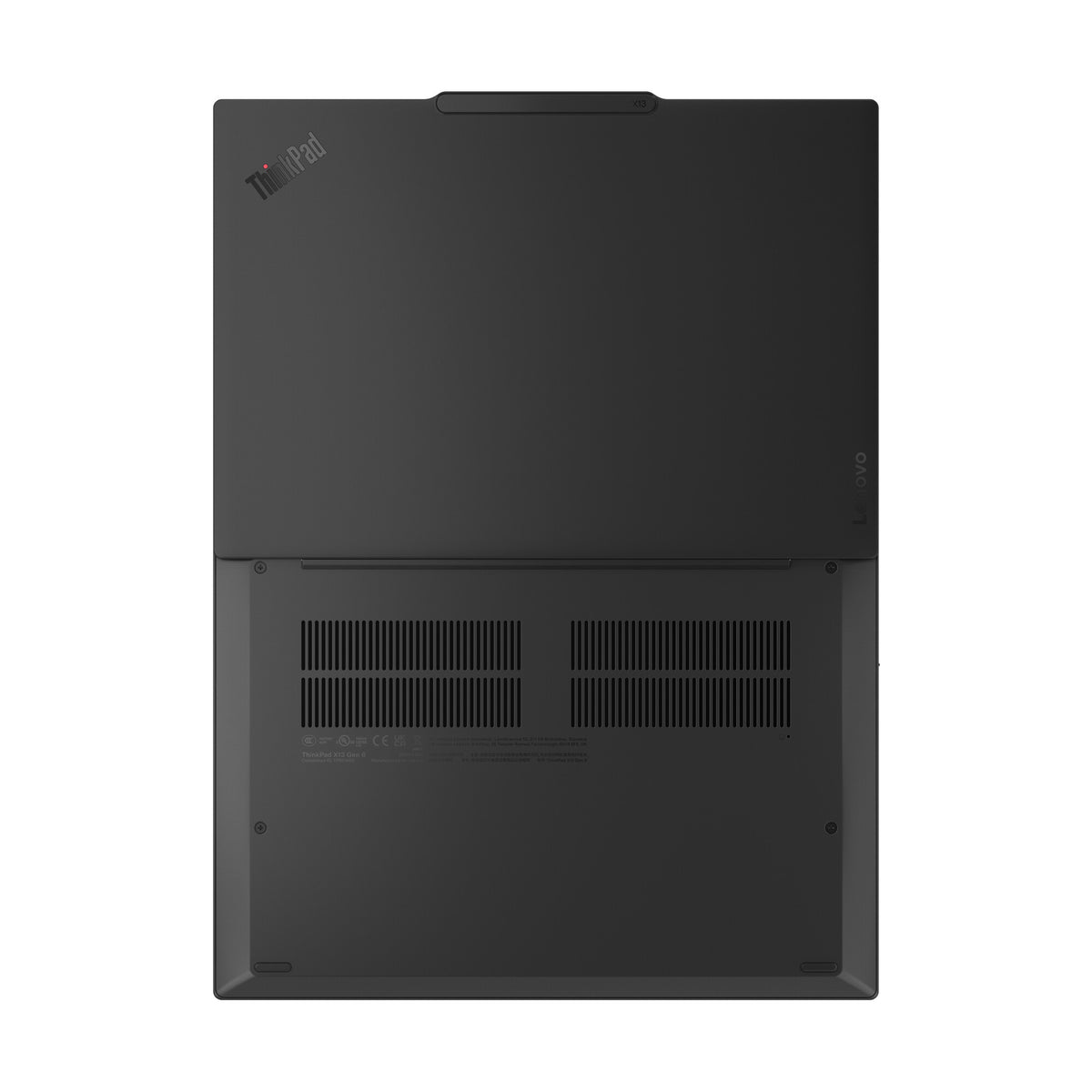 Lenovo ThinkPad X13 Gen 6 (Intel) Intel Core Ultra 5 225U Bärbar dator 33,8 cm (13.3") WUXGA 32 GB LPDDR5x-SDRAM 1 TB SSD Wi-Fi 7 (802.11be) Windows 11 Pro tyska Svart
