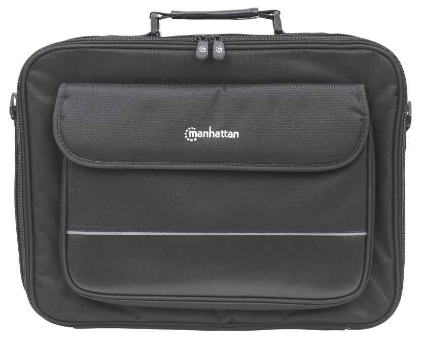 Manhattan 421560 väskor bärbara datorer 43,2 cm (17") Portfölj Svart