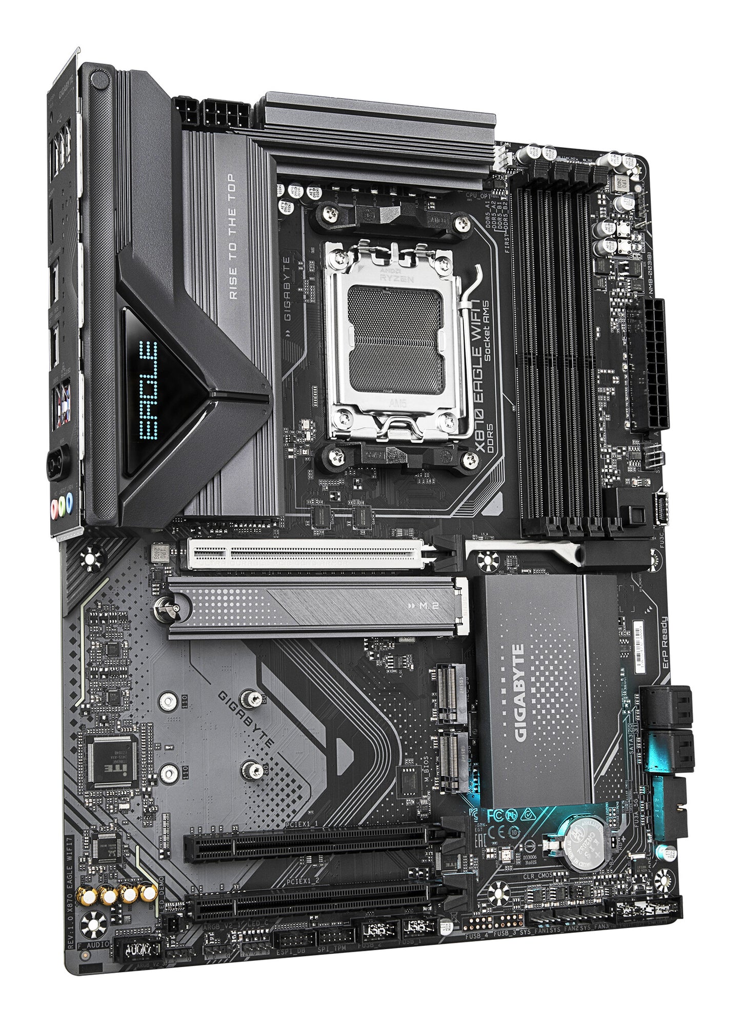 GIGABYTE X870 EAGLE WIFI7 moderkort AMD X870 AM5-sockel ATX