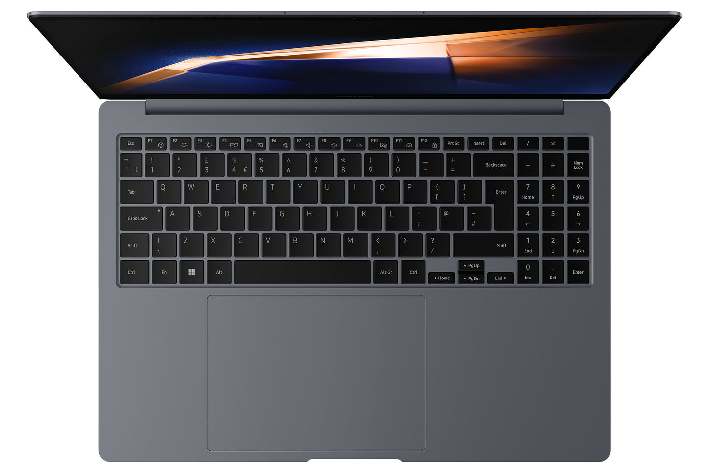 Samsung Galaxy Book4 Pro Intel Core Ultra 7 155H Bärbar dator 40,6 cm (16") Pekskärm WQXGA+ 16 GB LPDDR5x-SDRAM 512 GB SSD Wi-Fi 6E (802.11ax) Windows 11 Home Grå
