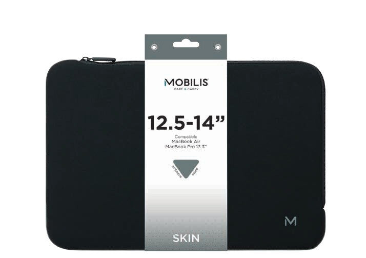Mobilis Skin 35,6 cm (14") Överdrag Svart, Grå