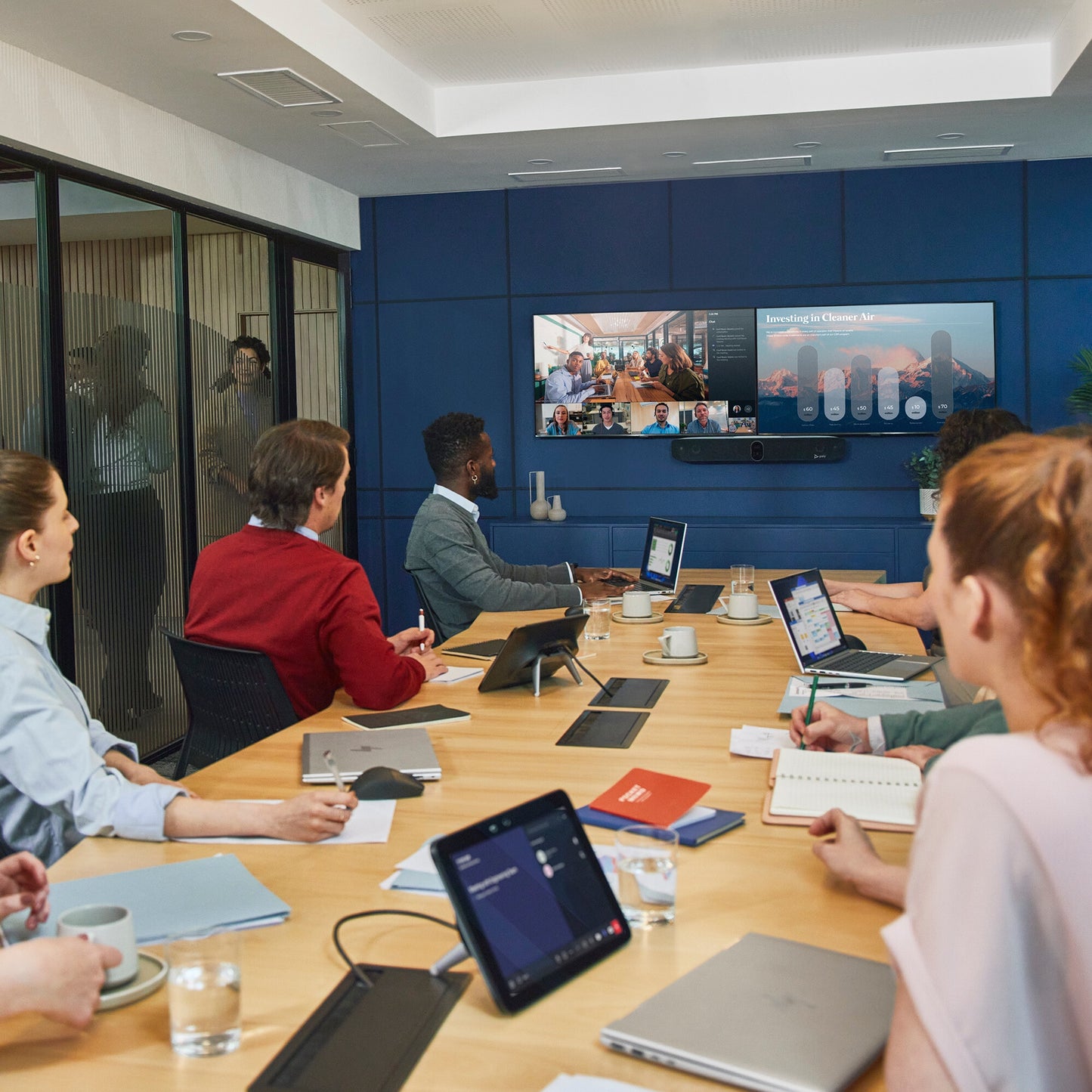POLY Studio X72 All-In-One Video Bar