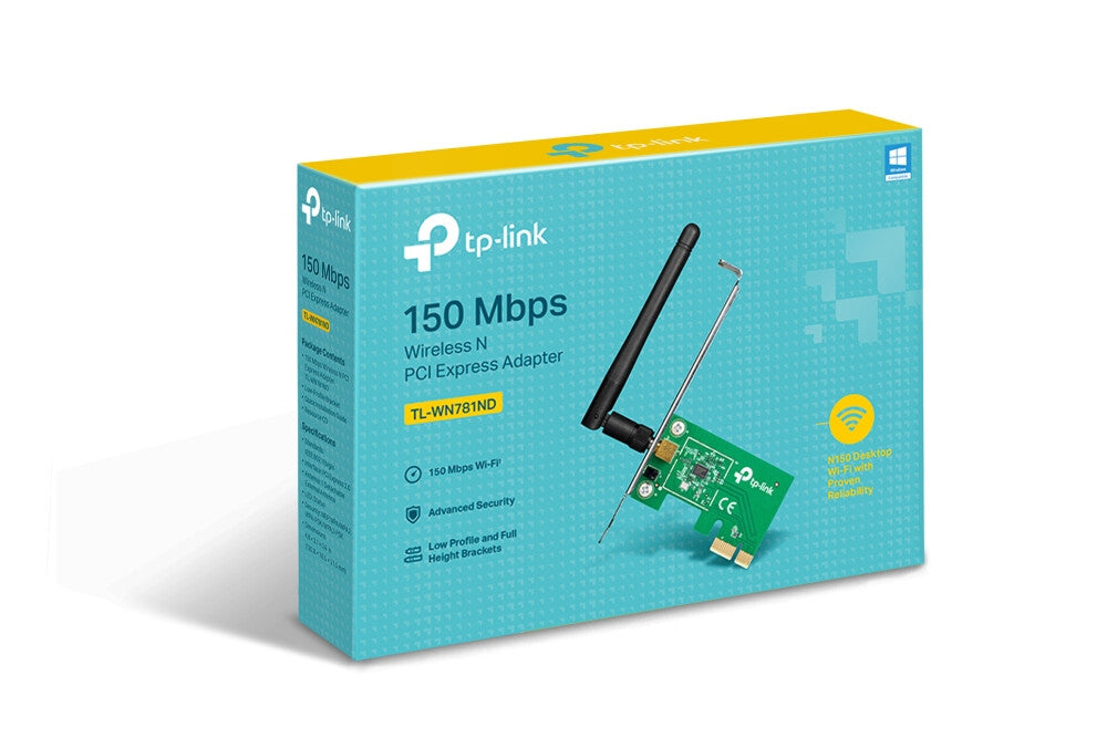 TP-Link TL-WN781ND nätverkskort Intern WLAN 150 Mbit/s