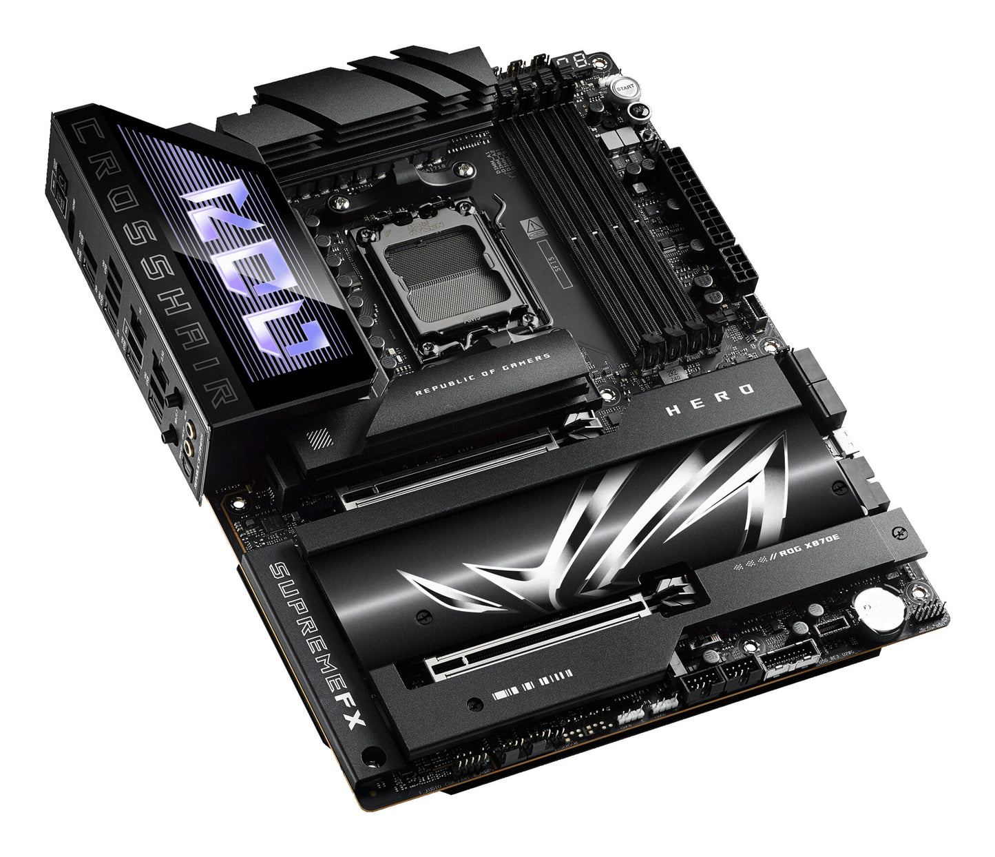 ASUS ROG CROSSHAIR X870E HERO AMD X870E AM5-sockel ATX