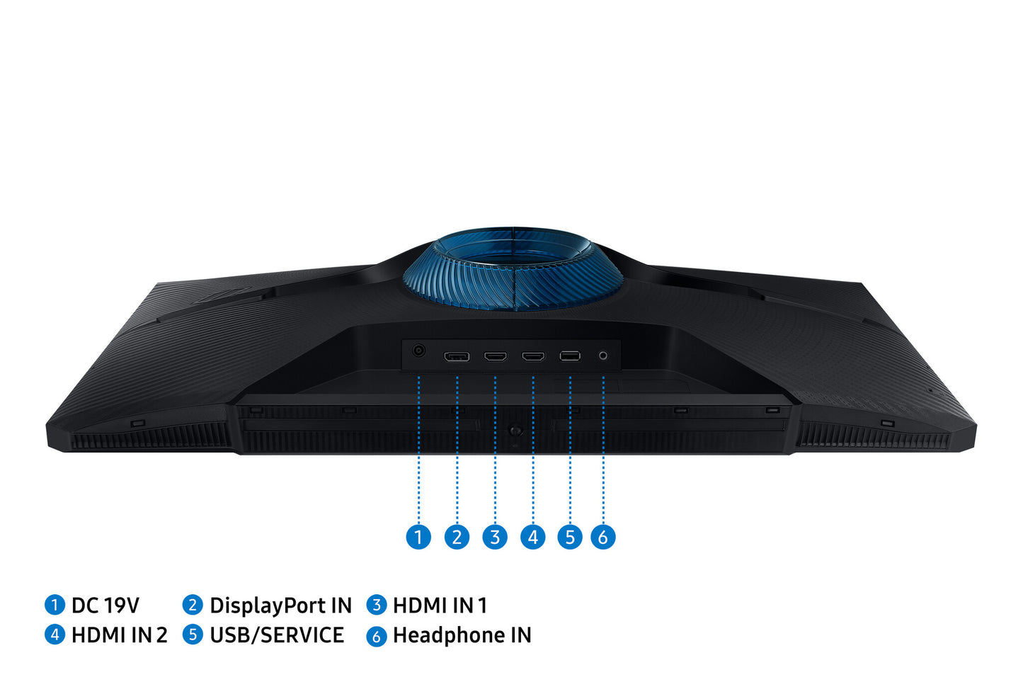 Samsung G51C platta pc-skärmar 68,6 cm (27") 2560 x 1440 pixlar Quad HD LED Svart