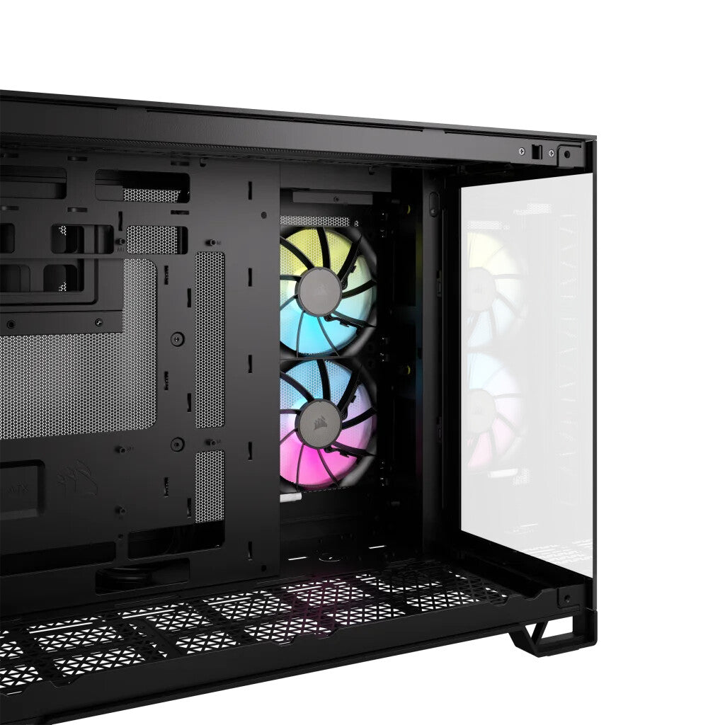Corsair 2500X RGB Micro Tower Svart