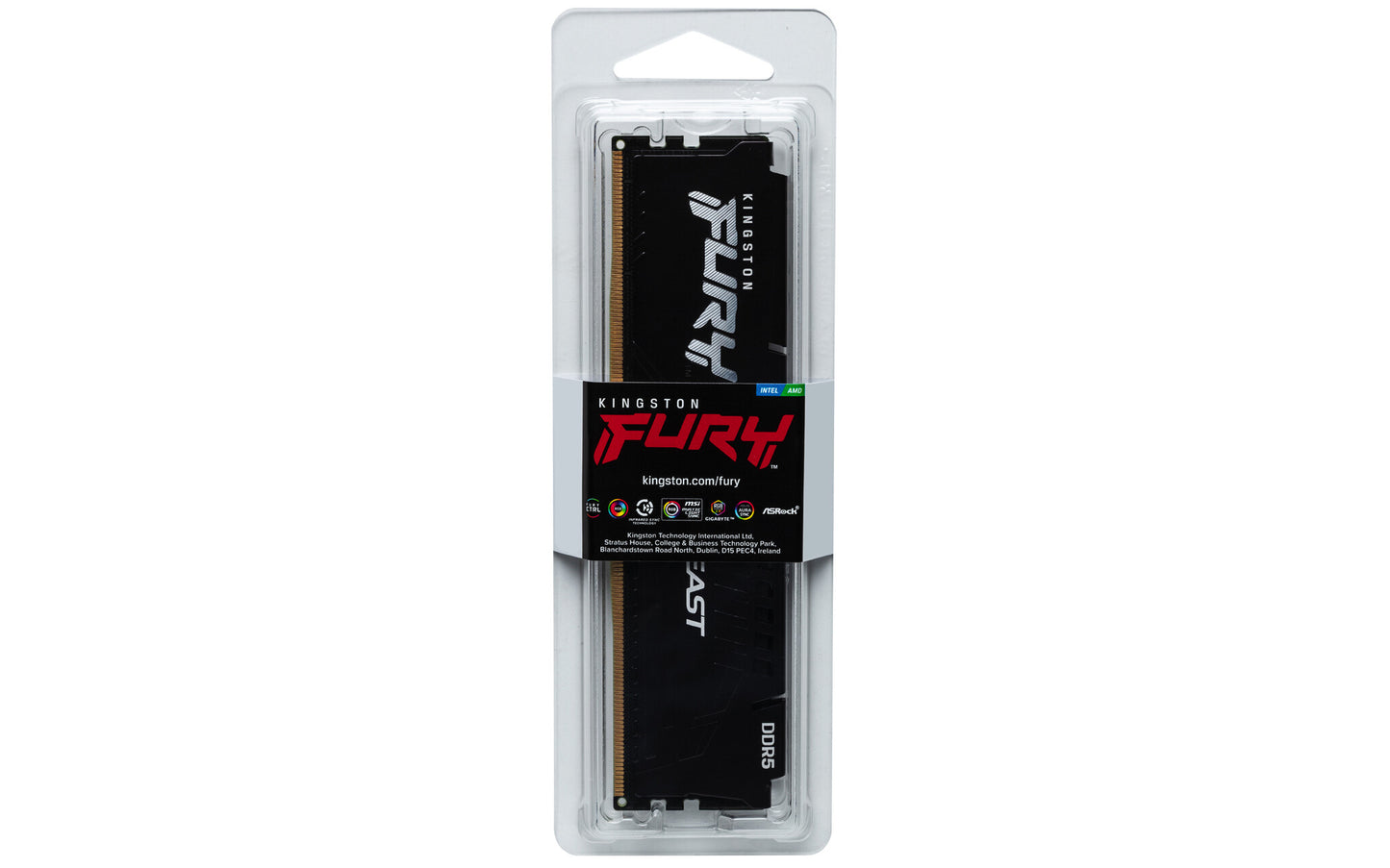 Kingston Technology FURY Beast RAM-minnen 16 GB 1 x 16 GB DDR5 5600 MT/s