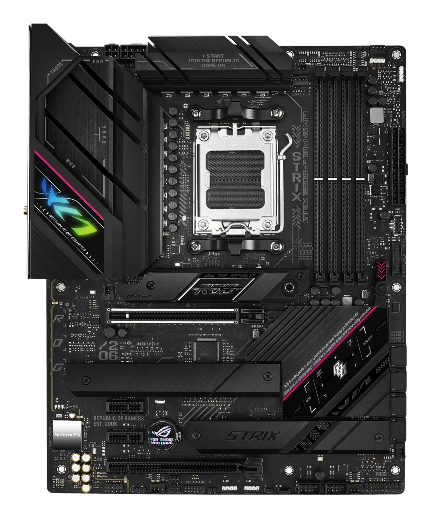 ASUS ROG STRIX B650E-F GAMING WIFI AMD B650 AM5-sockel ATX