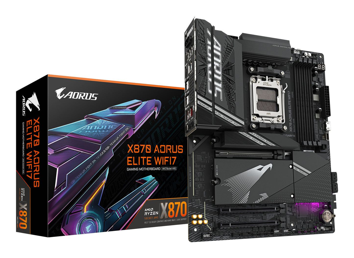 GIGABYTE X870 AORUS ELITE WIFI7 AMD X870 AM5-sockel ATX