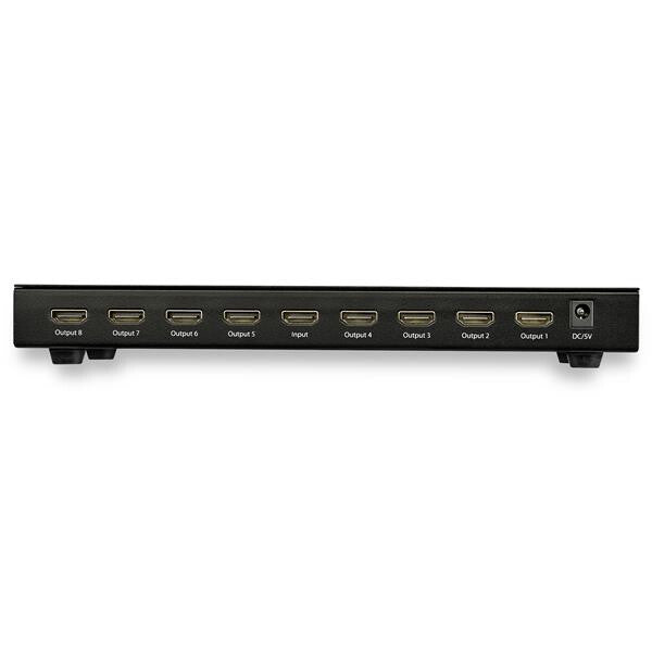 StarTech.com 4K 60 Hz HDMI-splitter med 8 portar