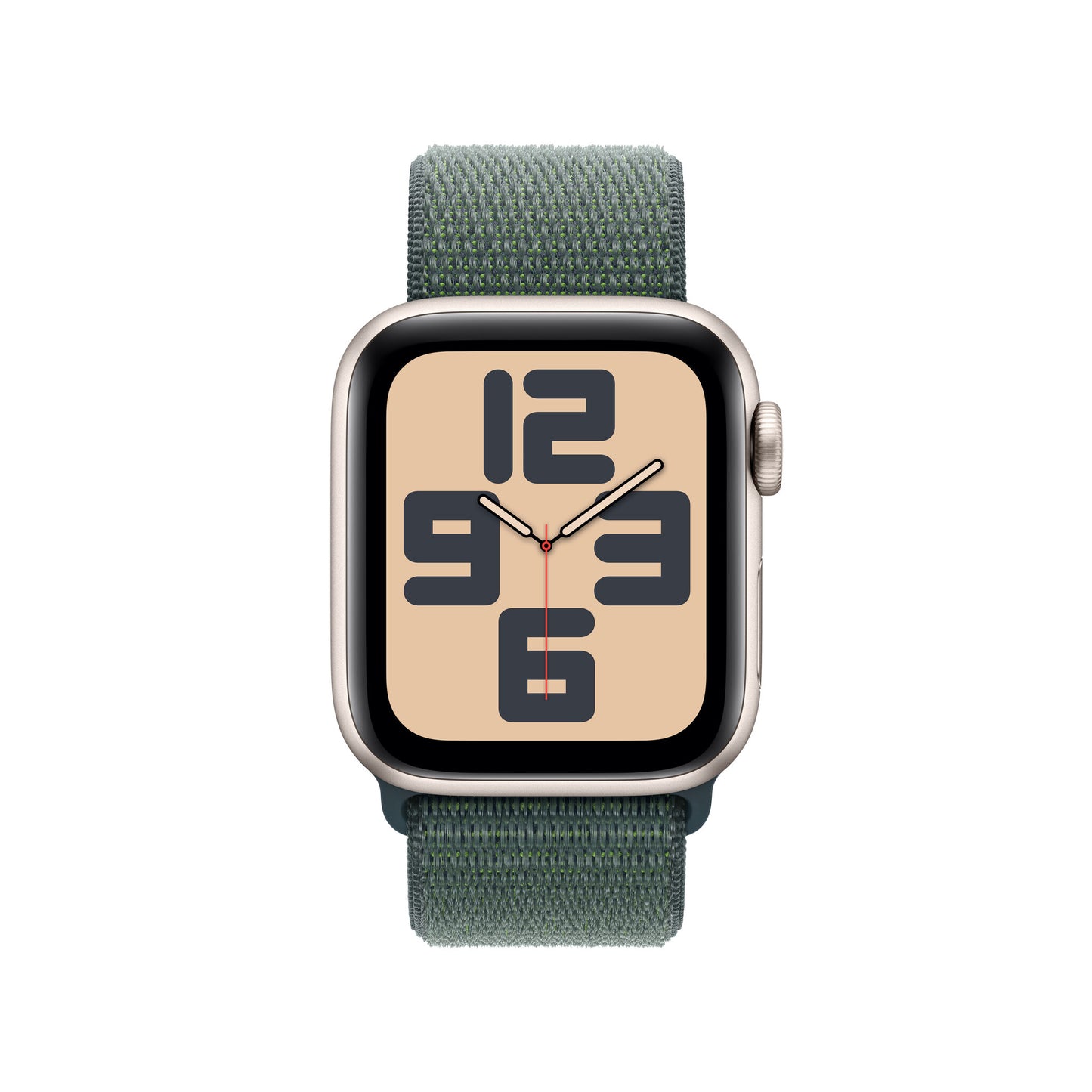 Apple Watch SE OLED 40 mm Digital 324 x 394 pixlar Pekskärm Beige Wi-Fi GPS