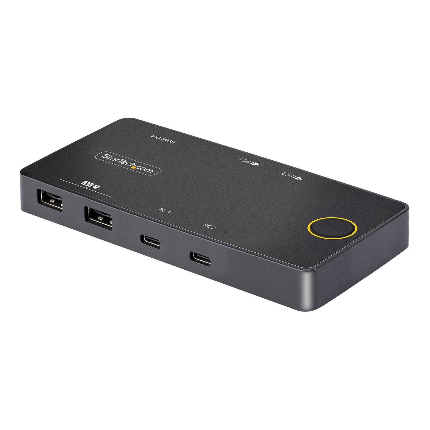 StarTech.com C2-H46-UC2-PD-KVM KVM-switchar Svart