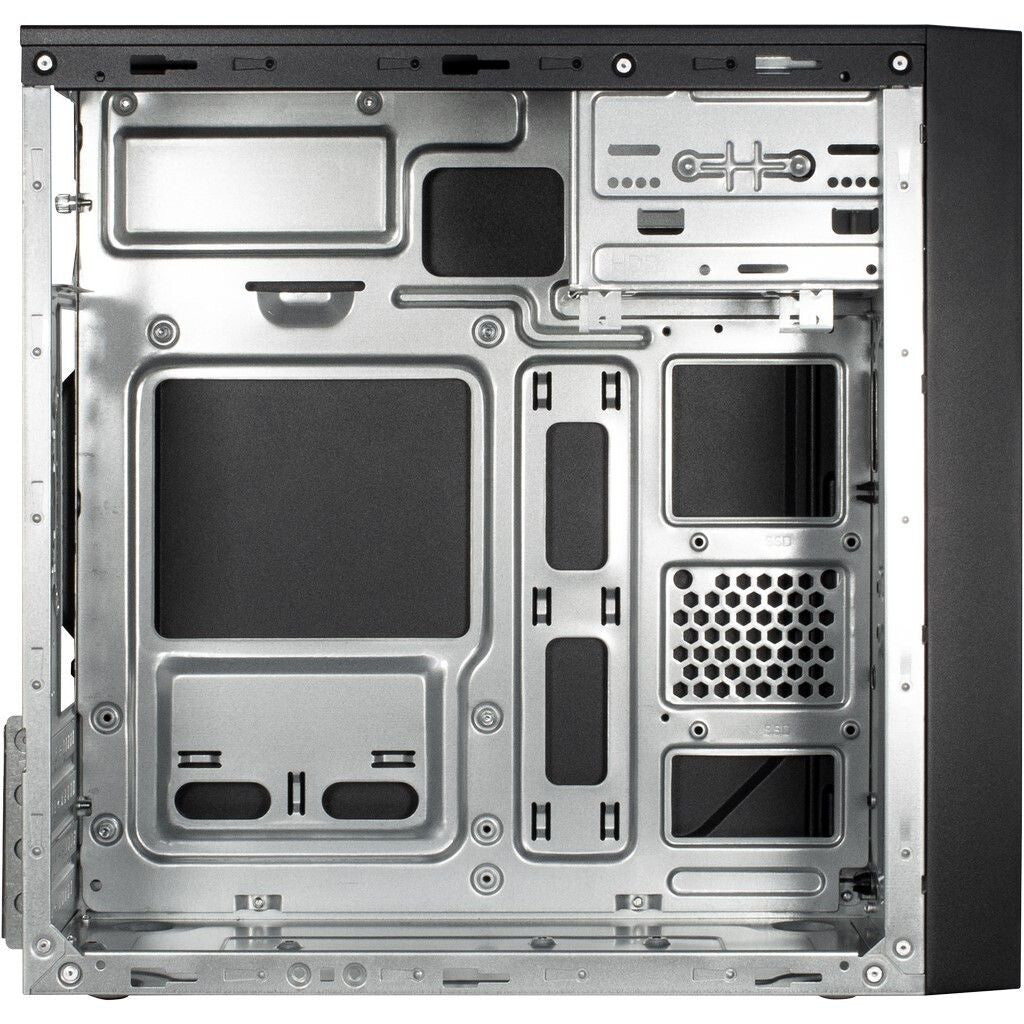 Inter-Tech IT-6505 Retro Micro Tower Svart
