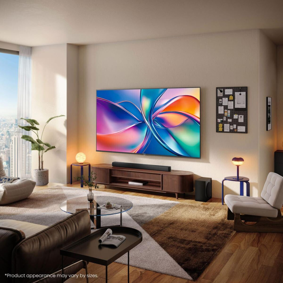 Hisense 75E77Q 190,5 cm (75") 4K Ultra HD Smart-TV Wi-Fi Svart