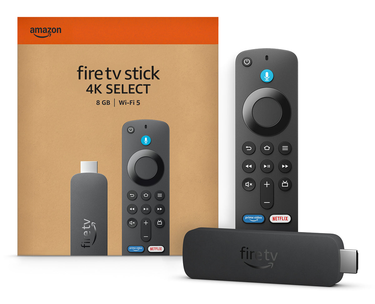 Amazon Fire TV Stick 4K Select 4K Ultra HD Fire OS Svart