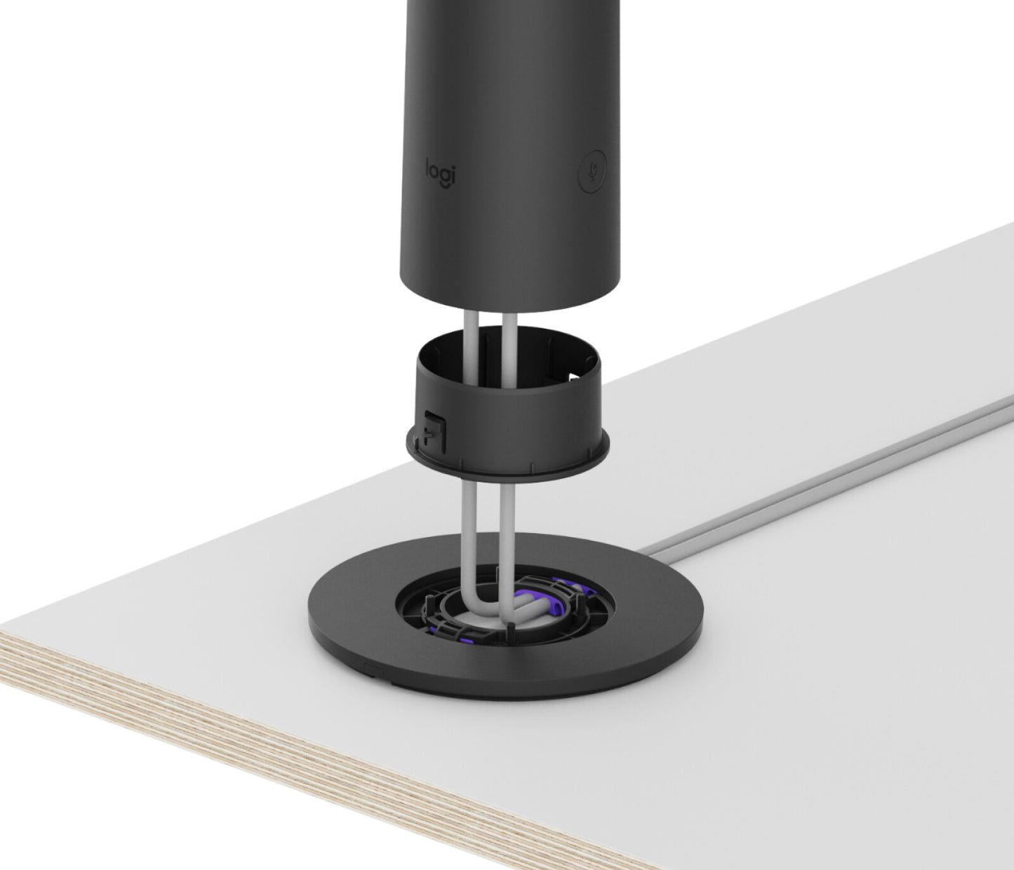 Logitech 960-001510 videokonferenskamera grafit 3840 x 2160 pixlar 60 fps CMOS