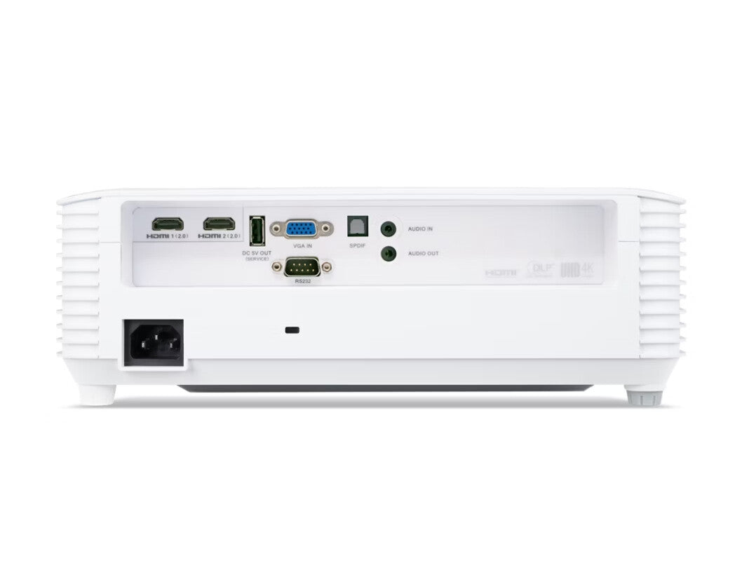 Acer X1827 Standard throw-projektor 4000 ANSI-lumen DLP UHD 4K (3840x2160) Vit