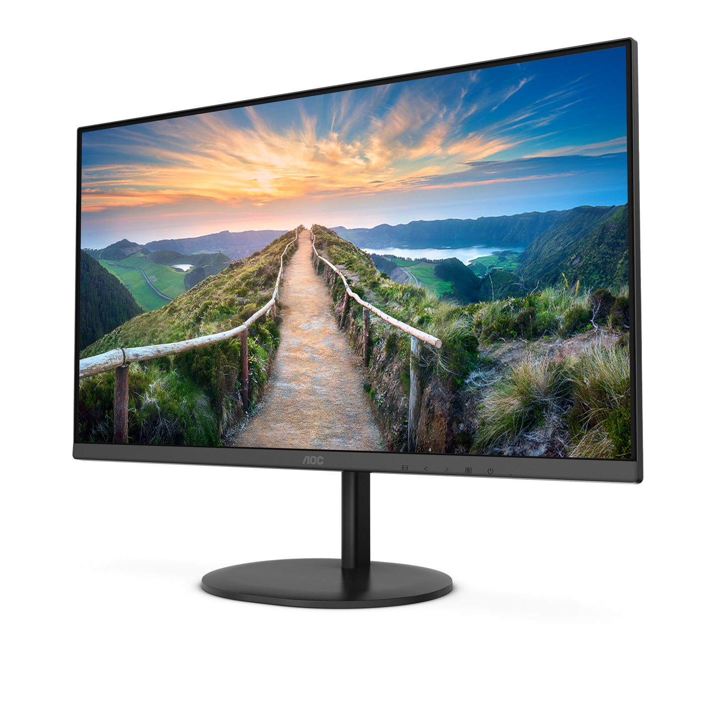 AOC V4 Q27V4EA LED display 68,6 cm (27") 2560 x 1440 pixlar 2K Ultra HD Svart