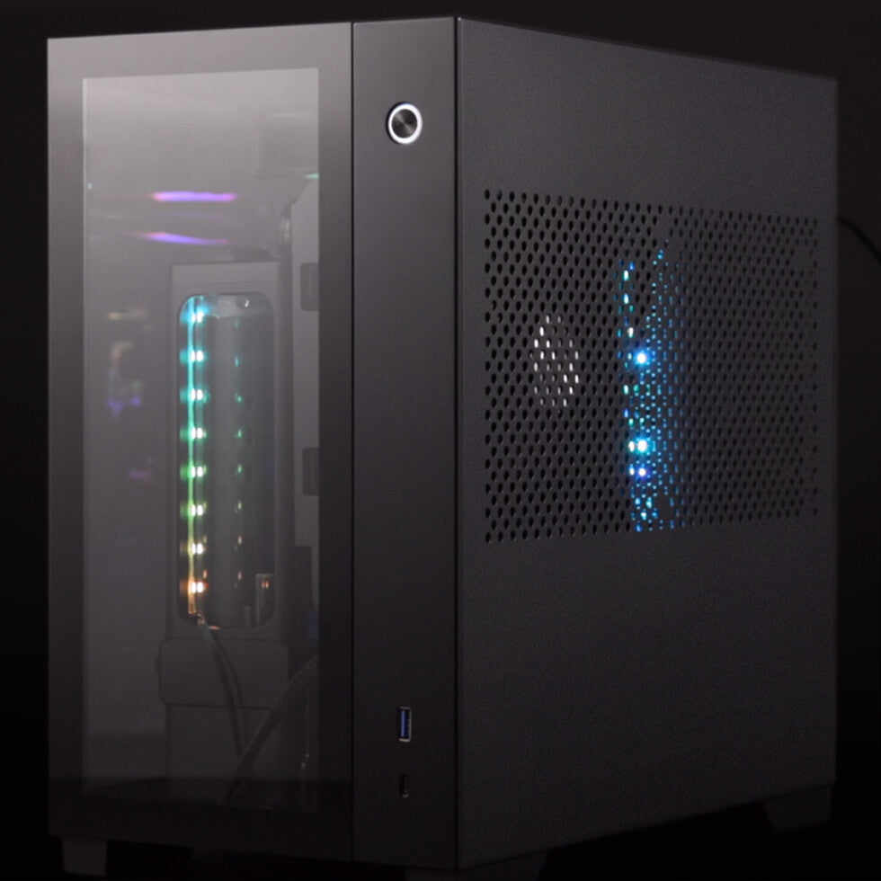 RAIJINTEK PAEAN Mini Mini Tower Svart