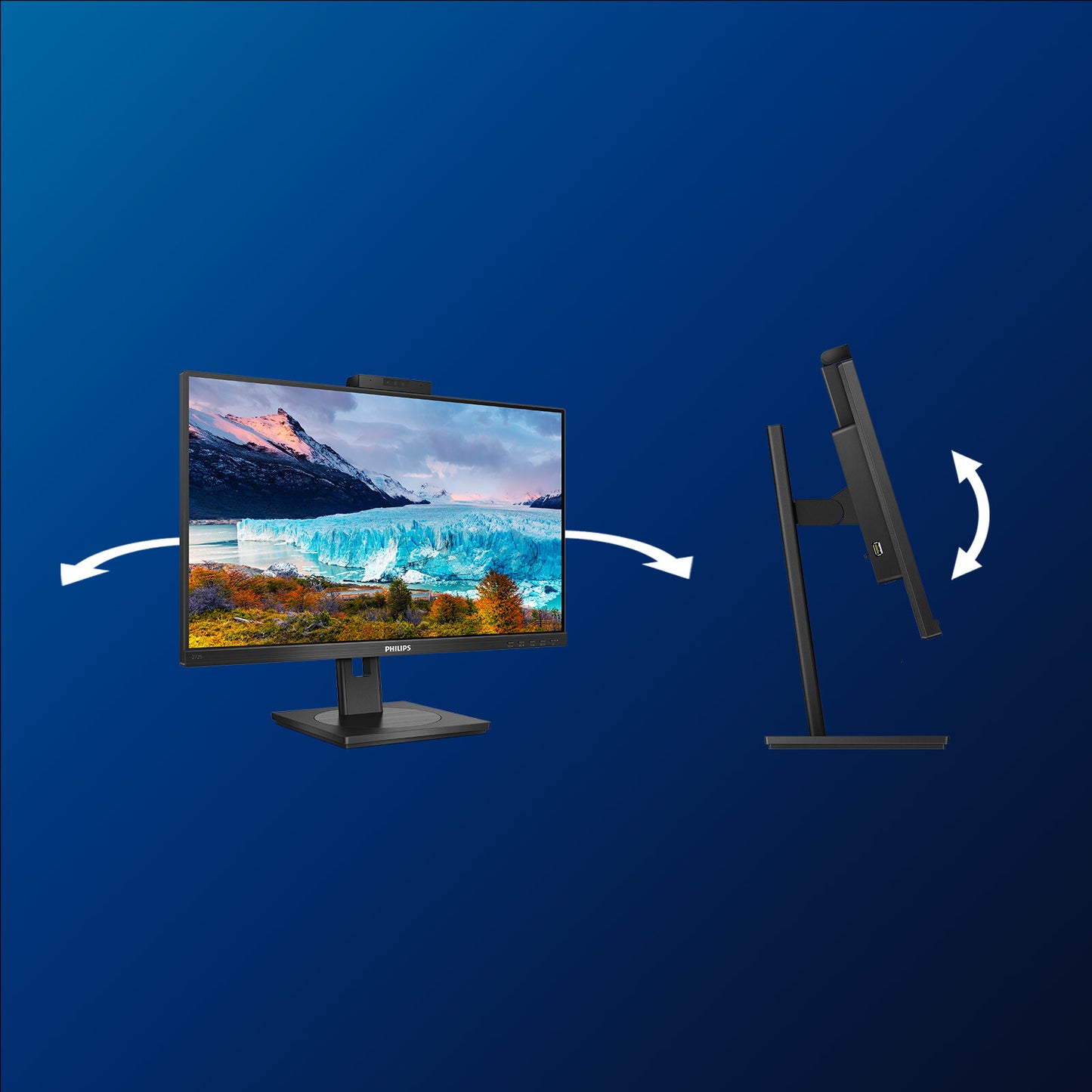 Philips S Line 272S1MH/00 LED display 68,6 cm (27") 1920 x 1080 pixlar Full HD Svart