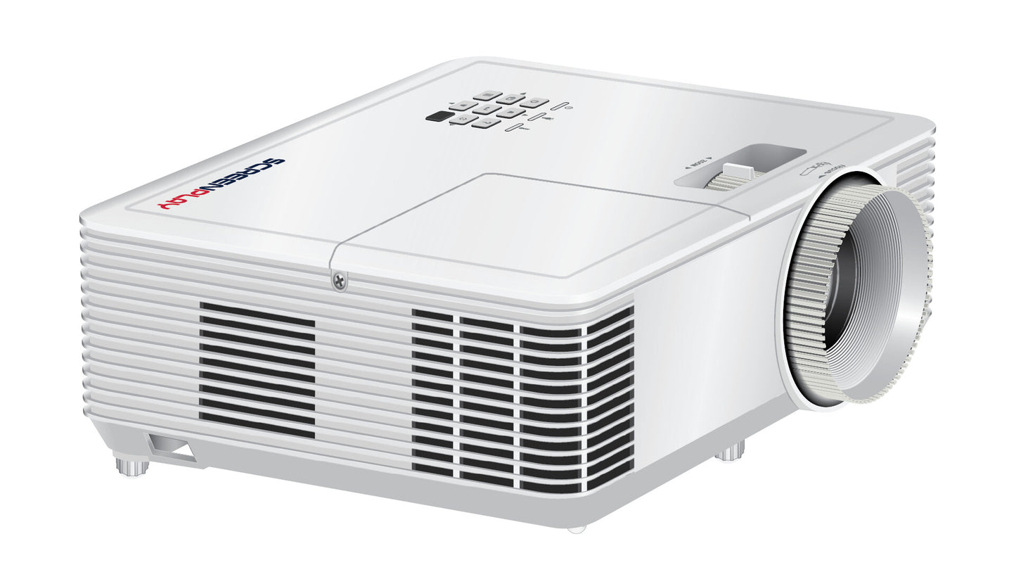 ScreenPlay MULTIMEDIA PROJECTOR Standard throw-projektor 4000 ANSI-lumen DLP WUXGA (1920x1200) 3D kompatibilitet Vit