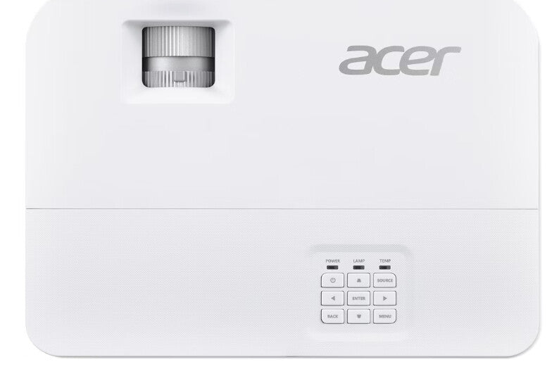 Acer Basic P1557Ki Standard throw-projektor 4500 ANSI-lumen DLP 1080p (1920x1080) 3D kompatibilitet Vit