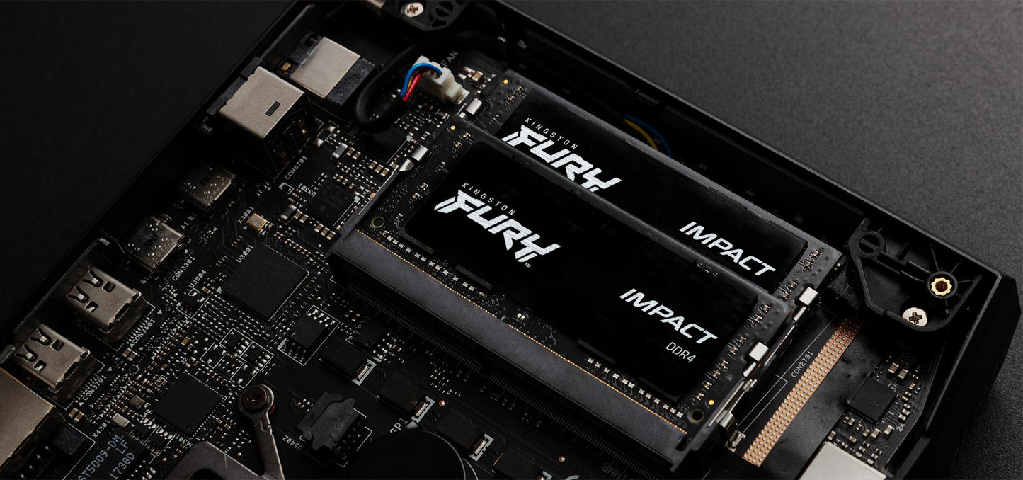 Kingston Technology FURY Impact RAM-minnen 32 GB 1 x 32 GB DDR4 3200 MT/s