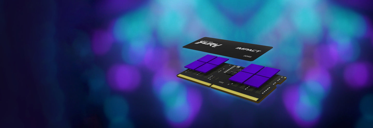 Kingston Technology FURY Impact RAM-minnen 8 GB 1 x 8 GB DDR5 4800 MT/s