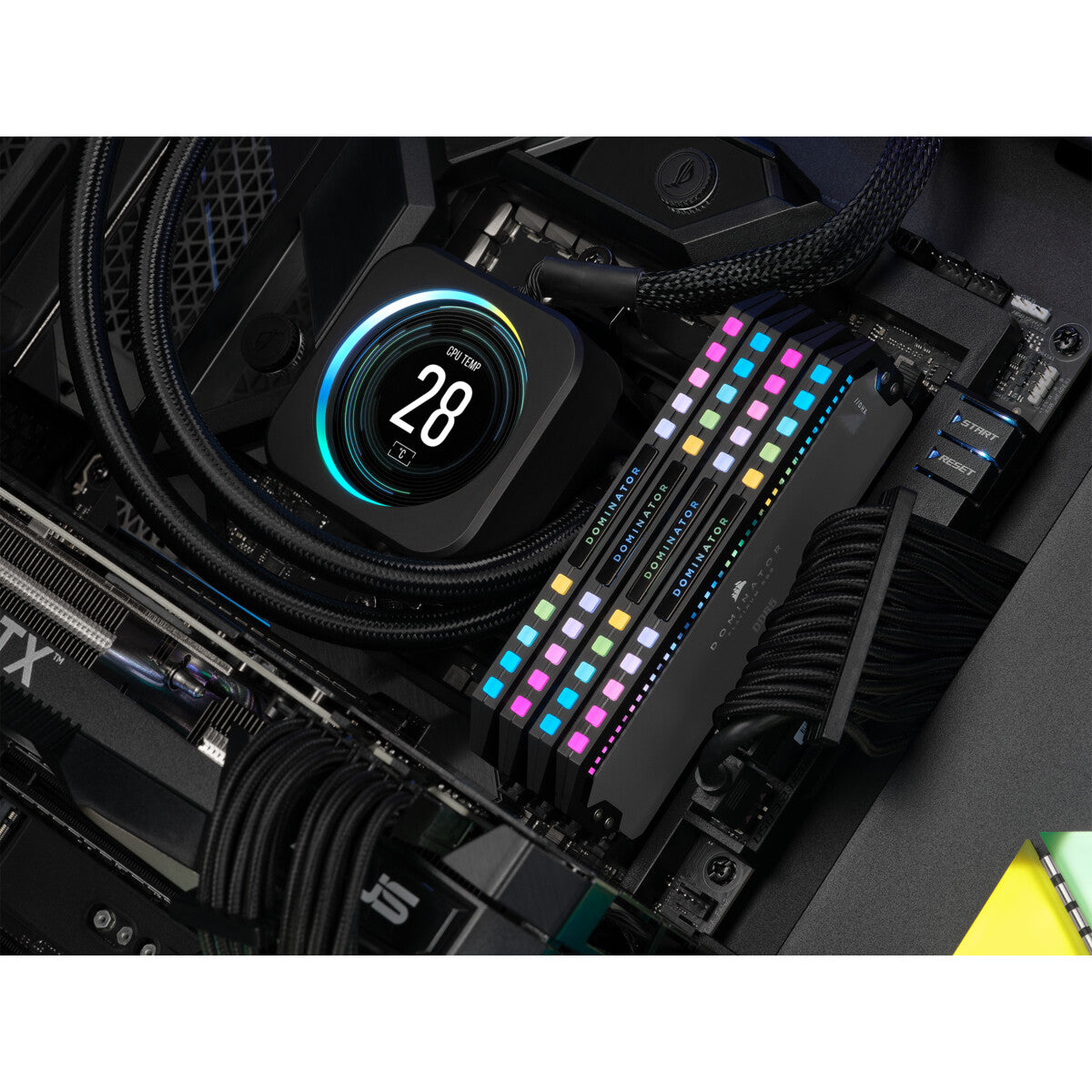 Corsair Dominator CMT64GX5M4B5600Z36 RAM-minnen 64 GB 4 x 16 GB DDR5 5600 MHz
