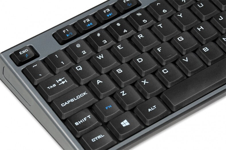 iBox DESKTOP KIT PRO tangentbord Mus inkluderad QWERTY Svart
