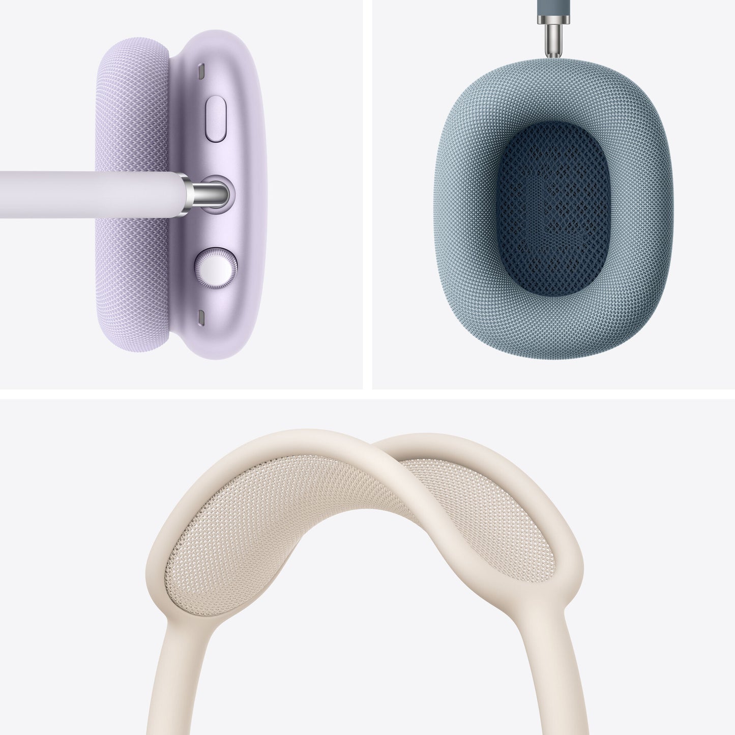 Apple AirPods Max Headset Trådlös Huvudband Samtal/musik USB Type-C Bluetooth Lila