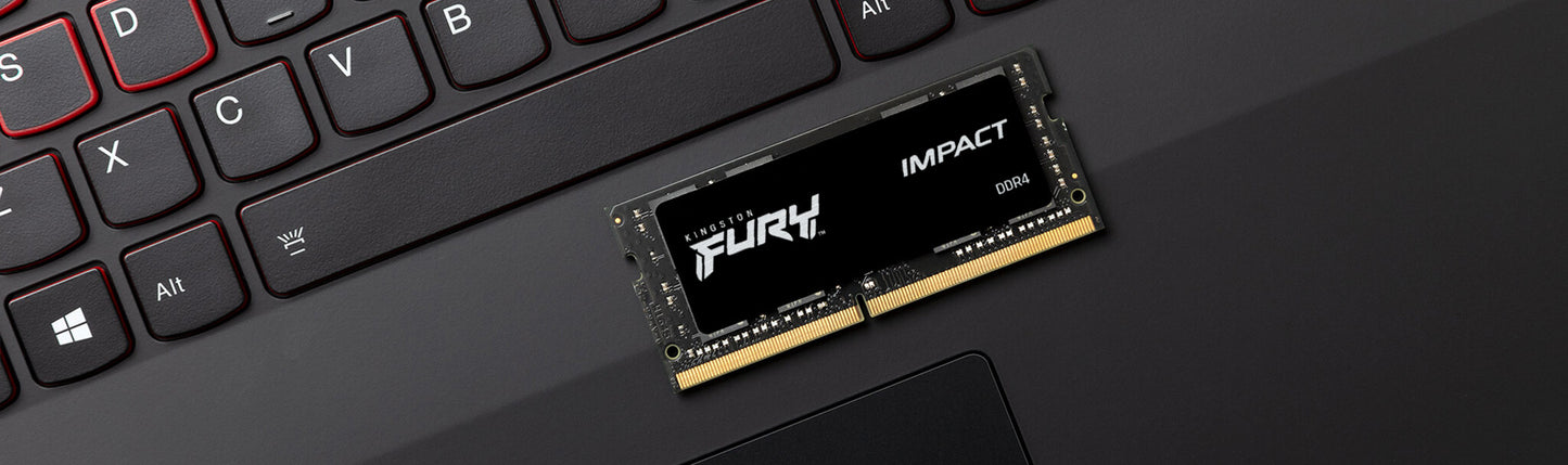 Kingston Technology FURY Impact RAM-minnen 32 GB 1 x 32 GB DDR4 3200 MT/s