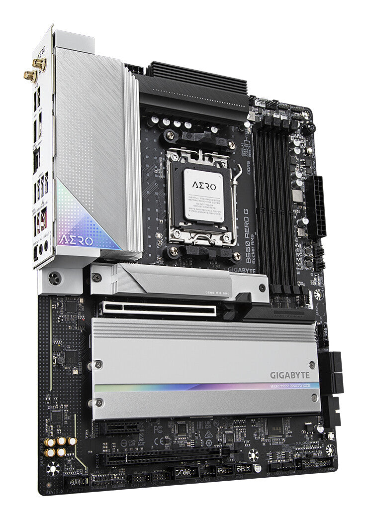 GIGABYTE B650 AERO G moderkort AMD B650 AM5-sockel ATX
