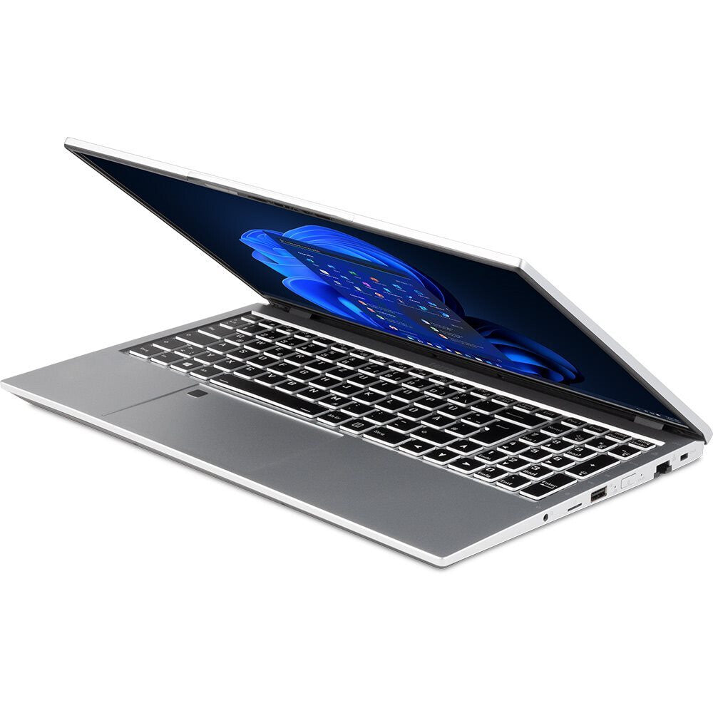 TERRA MOBILE 1220800 bärbara datorer Intel® Core™ i7 i7-1355U Bärbar dator 39,6 cm (15.6") Full HD 16 GB DDR5-SDRAM 512 GB SSD Wi-Fi 6 (802.11ax) Windows 11 Pro Silver