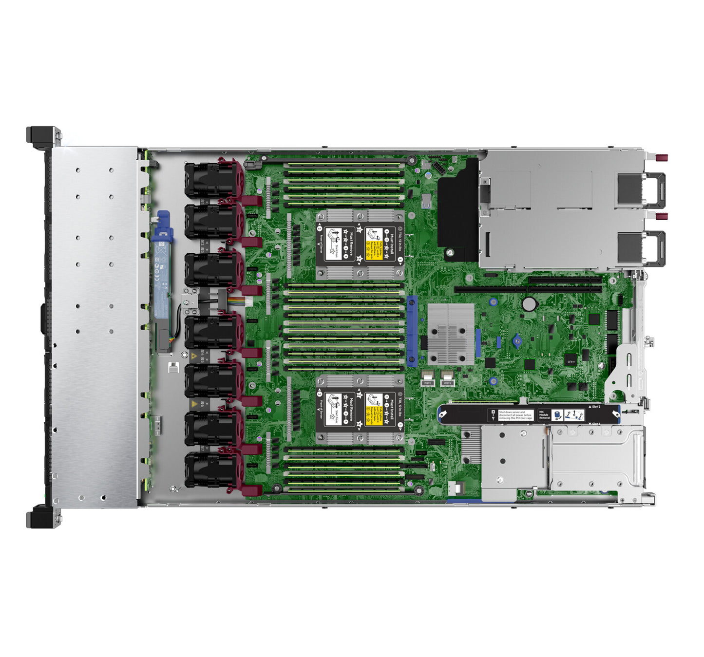 HPE ProLiant DL360 Gen10 servrar 0 GB Rack (1U) Intel® Xeon® Gold 5218R 2,1 GHz 32 GB DDR4-SDRAM 800 W