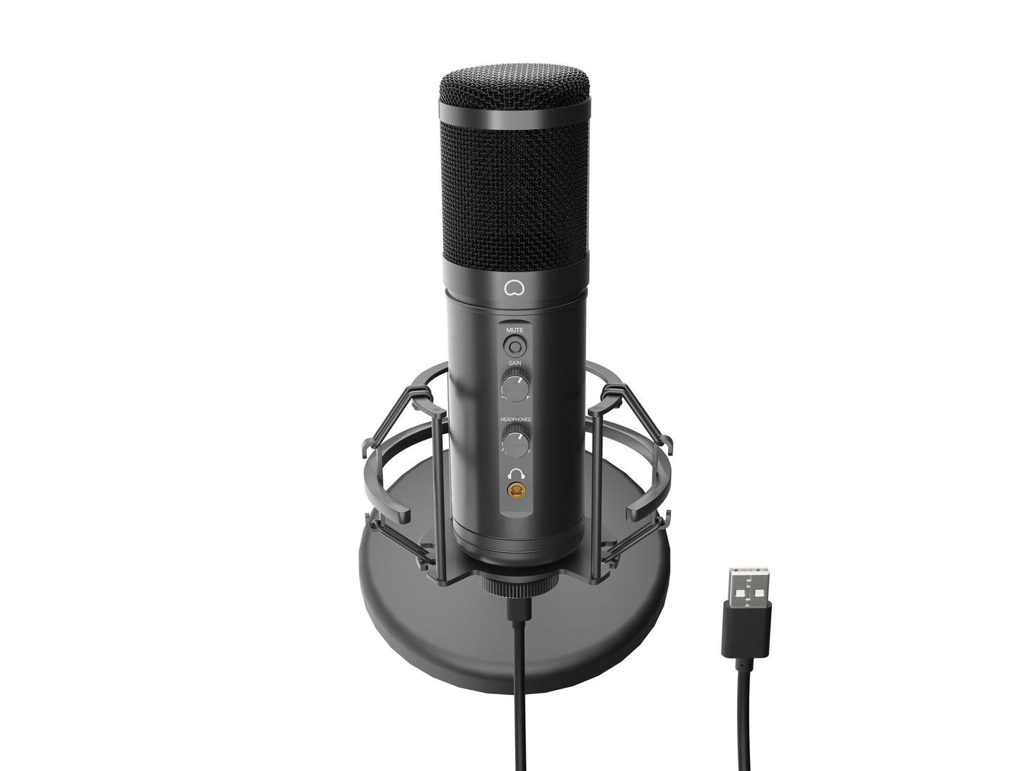 GENESIS Radium 600 G2 Svart Bordsmikrofon