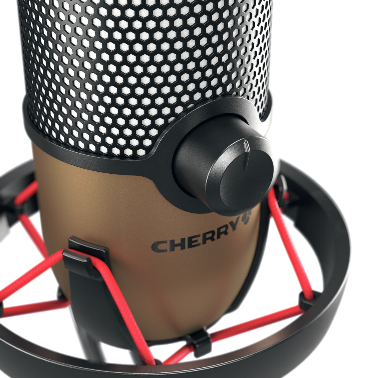 CHERRY UM 9.0 PRO RGB Svart, Koppar Bordsmikrofon