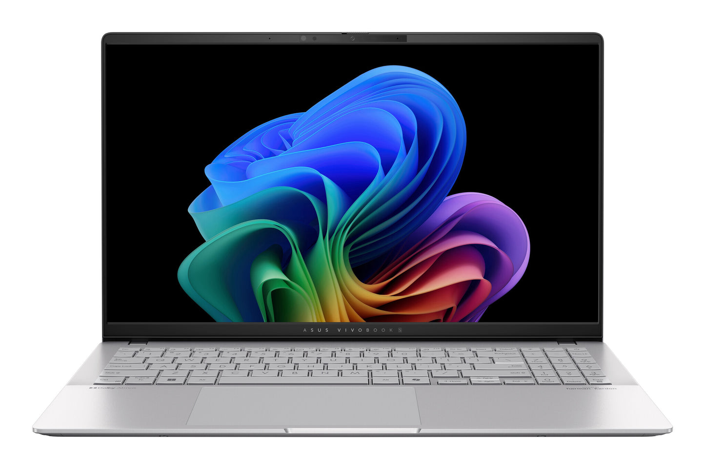 ASUS Vivobook S 15 OLED S5507QA-MA001W Qualcomm Snapdragon X1E-78-100 Bärbar dator 39,6 cm (15.6") 3K 32 GB LPDDR5x-SDRAM 1 TB SSD Wi-Fi 7 (802.11be) Windows 11 Home Silver