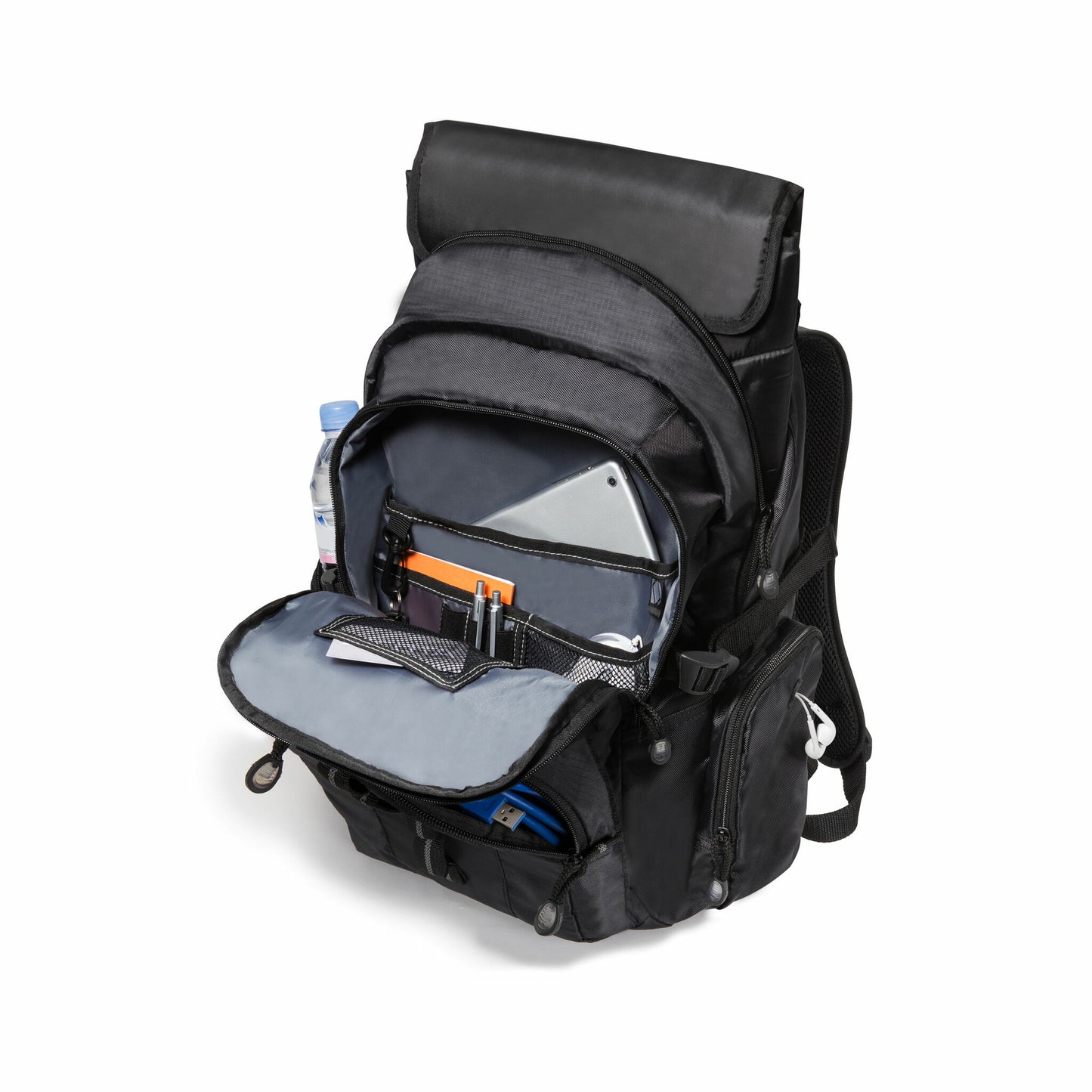 DICOTA D31008 väskor bärbara datorer 39,6 cm (15.6") Ryggsäck Svart