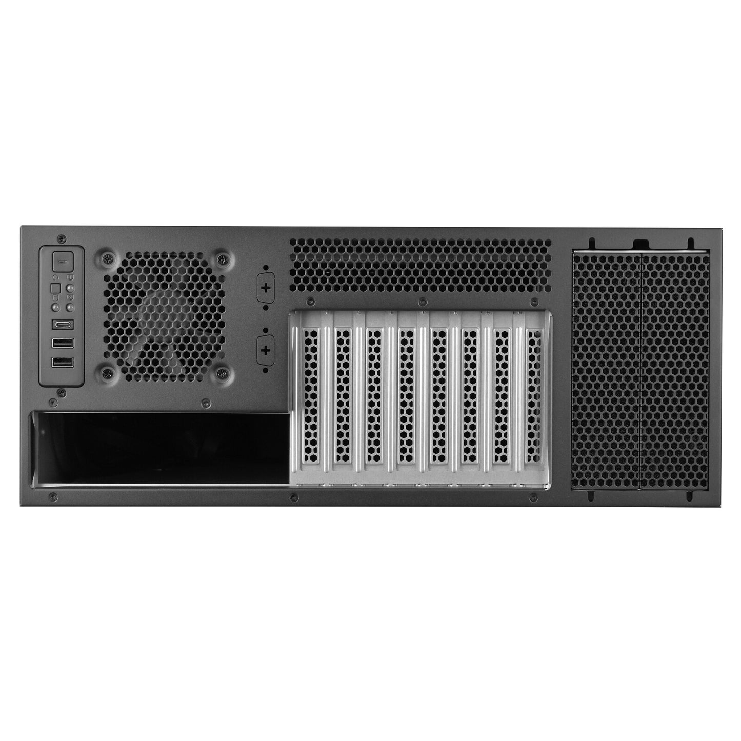 Silverstone RM46-502-I Ställning Svart