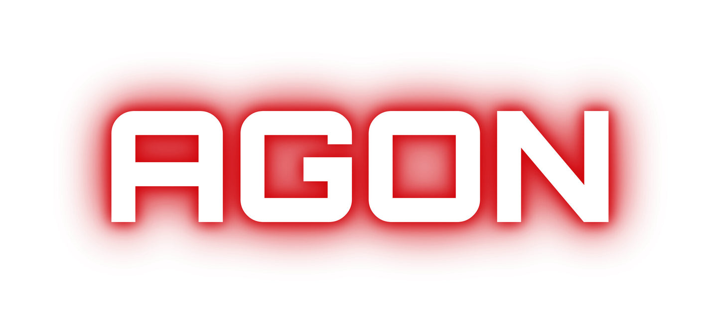AOC AGON AG275QXN/EU LED display 68,6 cm (27") 2560 x 1440 pixlar Quad HD Svart, Röd