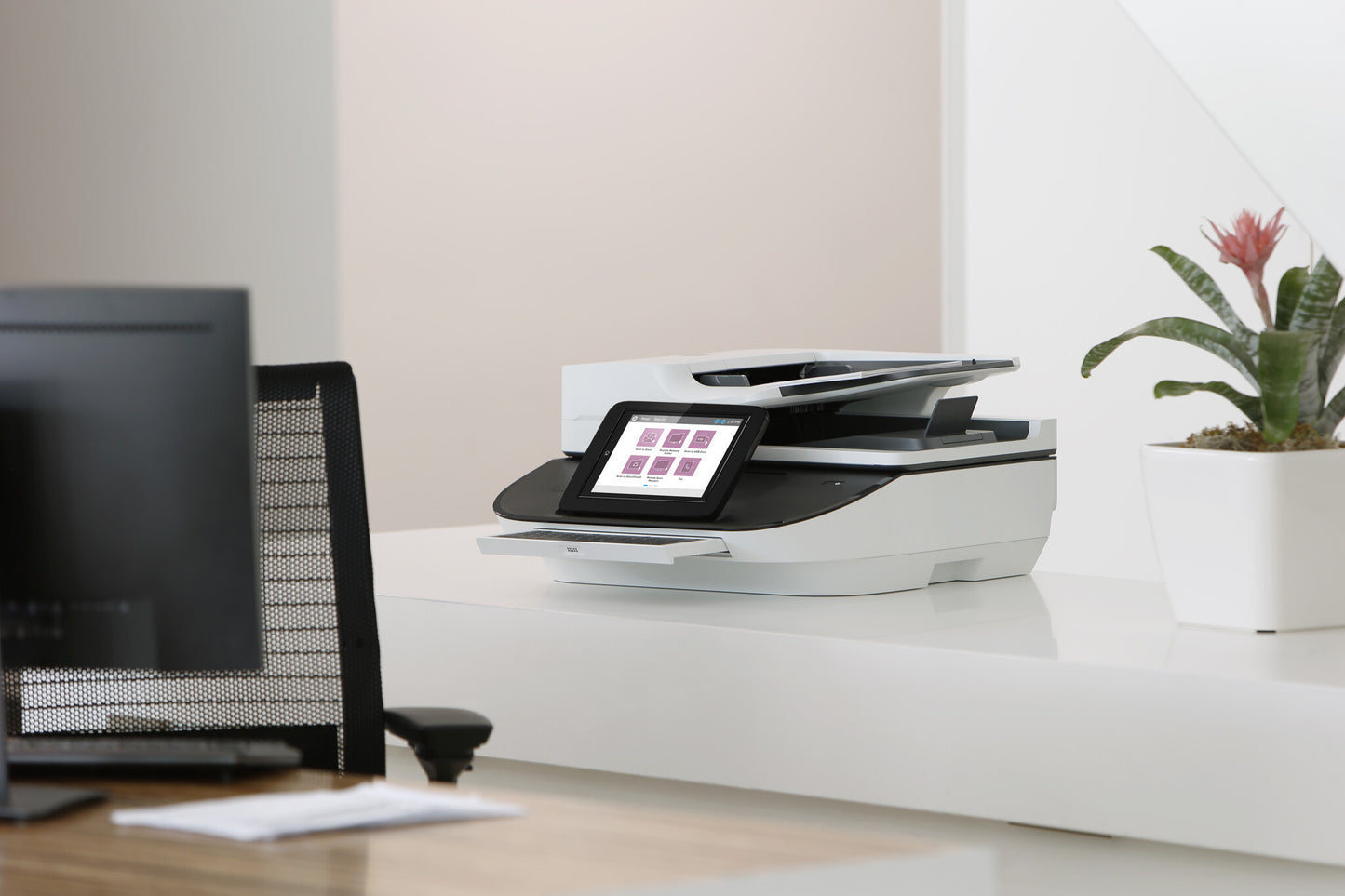 HP Digital Sender Flow 8500 fn2 Flatbädds- och ADF-scanner