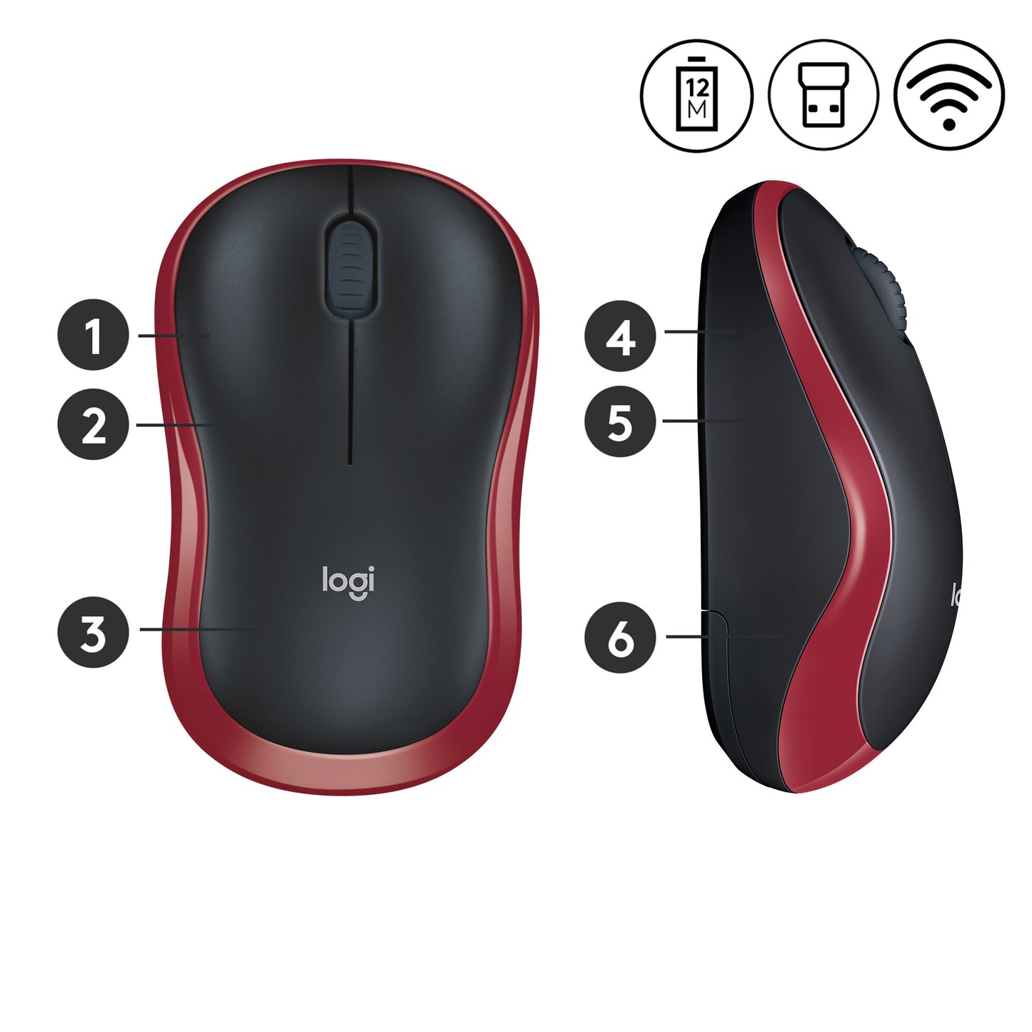 Logitech M185