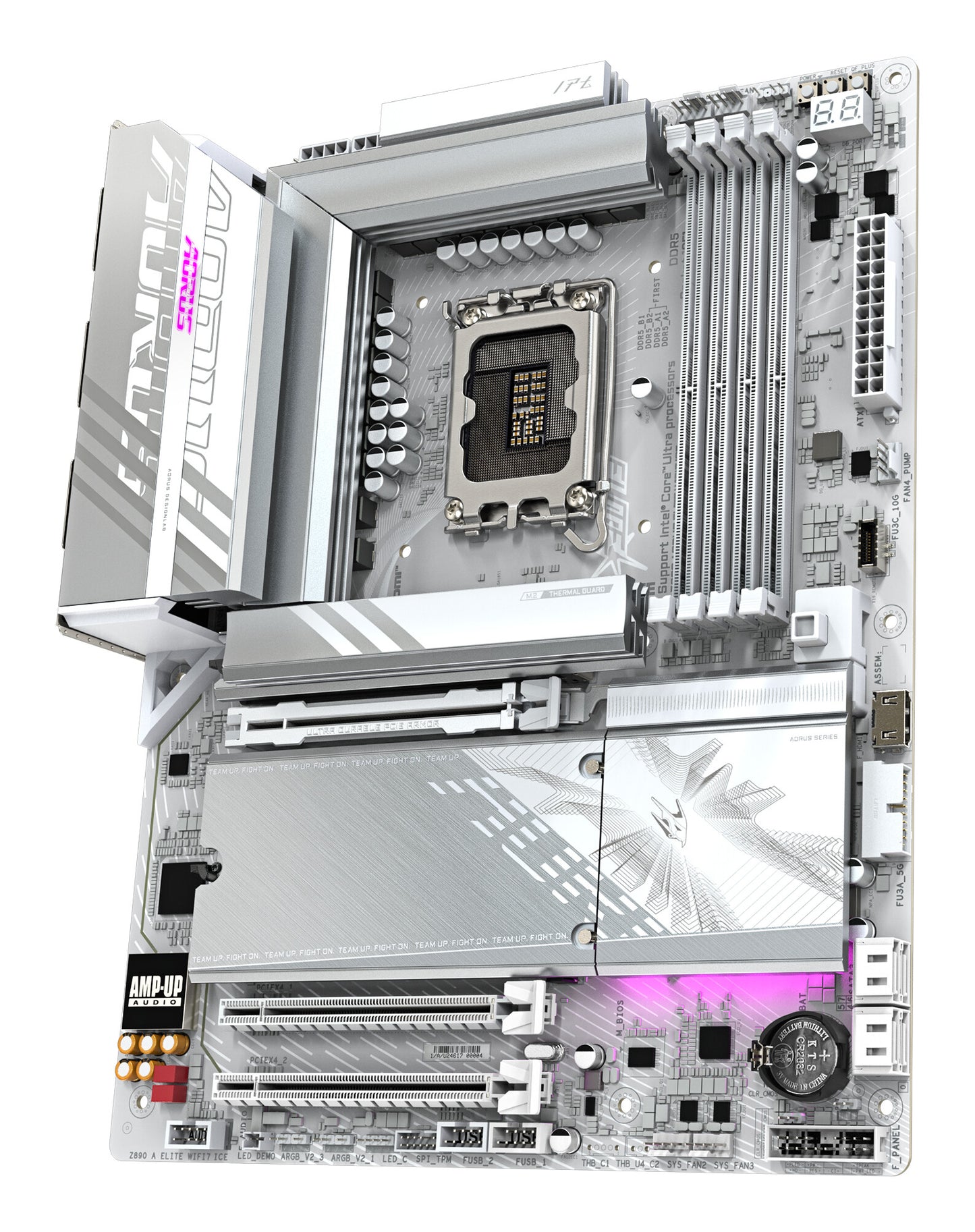 GIGABYTE Z890 AORUS ELITE WIFI7 ICE Intel Z890 LGA 1851 (Socket V1) ATX