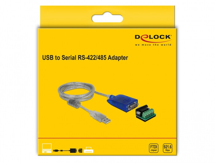 DeLOCK 64055 nätverkskort/adapters RS-232