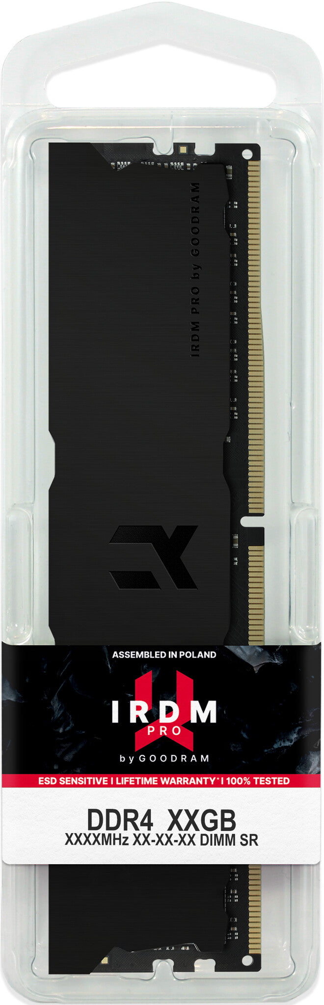 Goodram IRDM PRO IRP-K3600D4V64L18/32GDC RAM-minnen 32 GB 2 x 16 GB DDR4 3600 MHz
