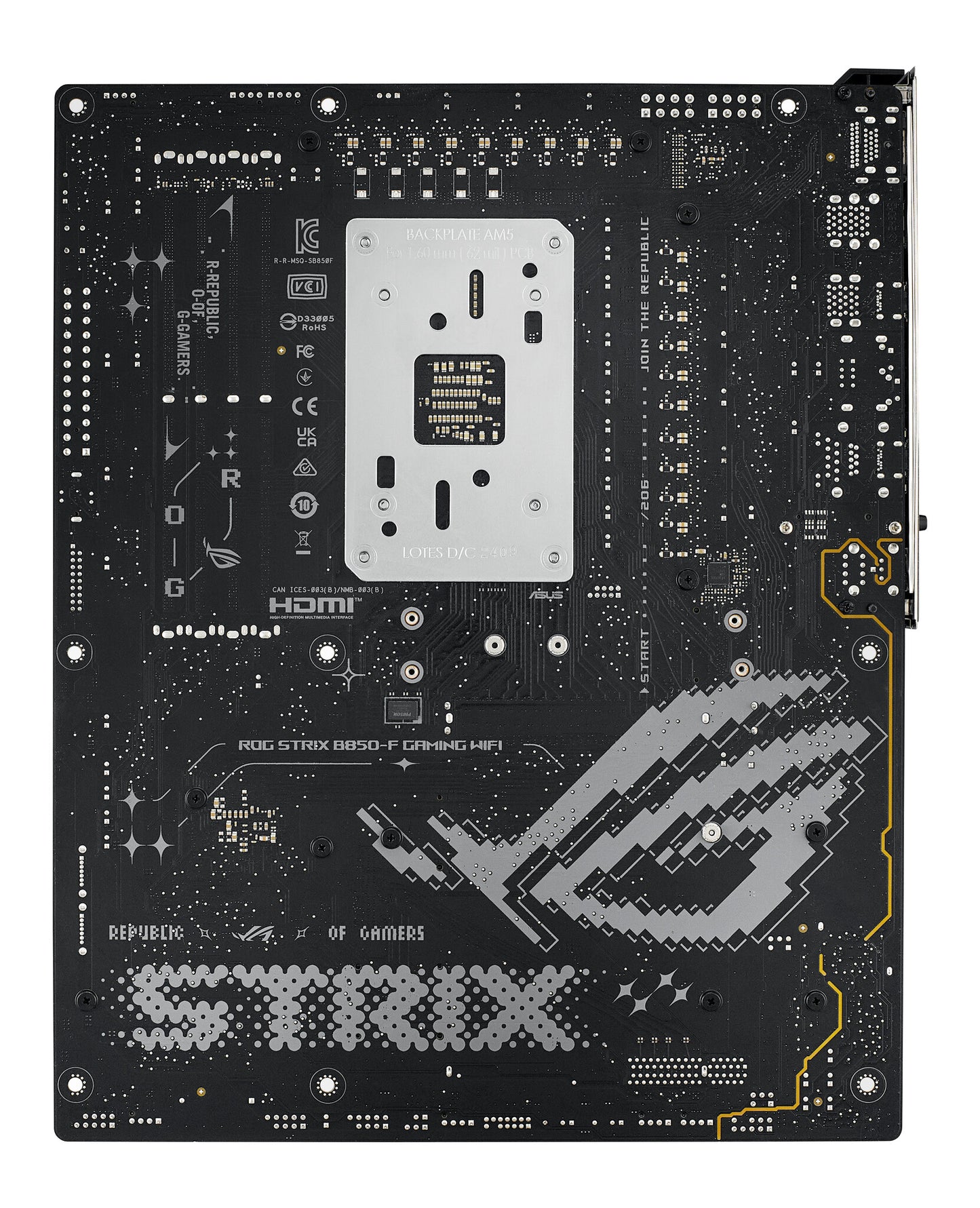 ASUS ROG STRIX B850-F GAMING WIFI AMD B850 AM5-sockel ATX