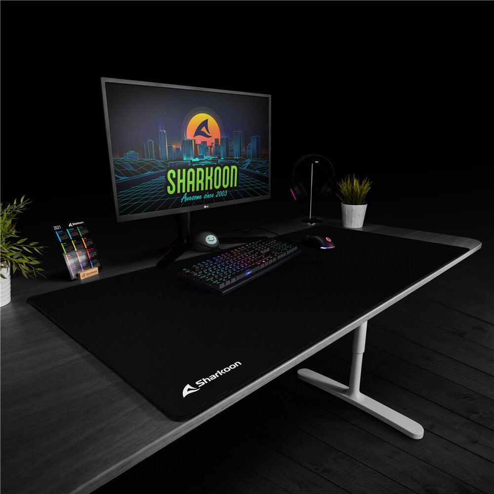 Sharkoon 1337 V2 Big Spelmusmatta Svart