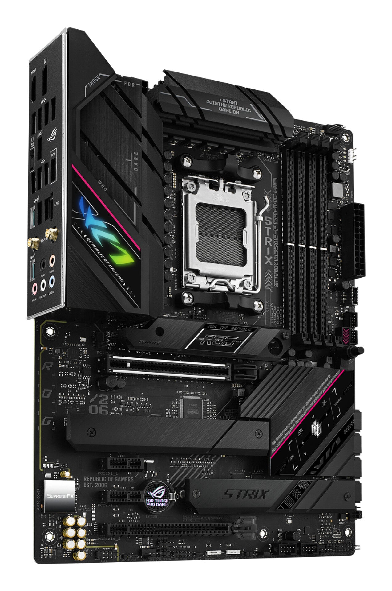 ASUS ROG STRIX B650E-F GAMING WIFI AMD B650 AM5-sockel ATX